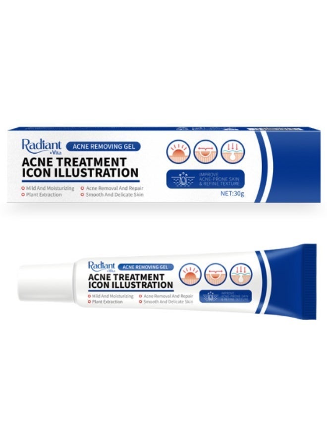 Radiant Acne Treatment Cream Anti Acne Gel Moisturizing For Oily And Acne Prone Skin - Image 1